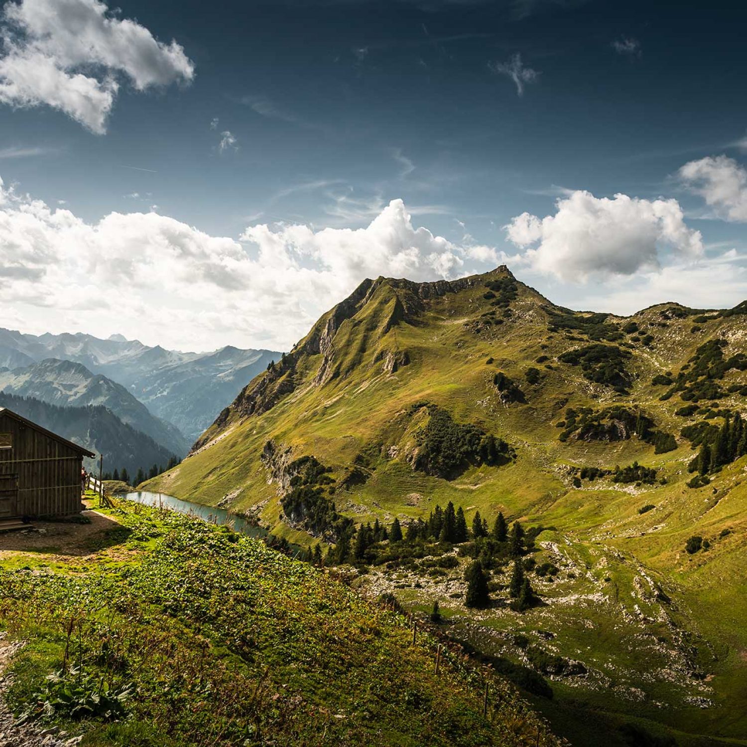Nebelhorn - breathtaking mountain sceneries